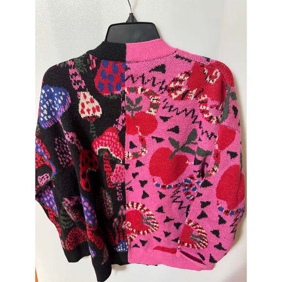 FARM Rio Mixed Snake Mushroom Cardigan - Size Small (new) - Picture 5 of 5